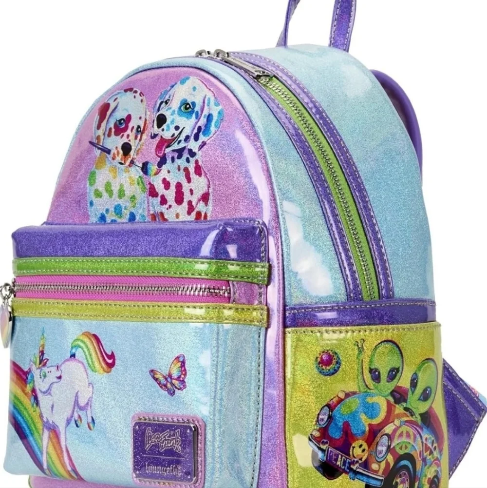 Lisa Frank this vibrant